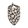 thumbnail image 3 of CBFFDC Pet Neckerchief Adjustable Pet Bandana Triangular Shape Breathable Floral Print Comfortable Soft Collar Scarf for Small Dogs, 3 of 7