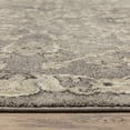 thumbnail image 2 of HomeRoots 508836 2 x 8 ft. Gray Beige Tan & Brown Oriental Power Loom Stain Resistant Runner Area Rug, 2 of 7