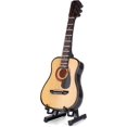 thumbnail image 4 of 15cm Wooden Miniature Guitar Ornament Mini Musical Instrument, 4 of 5