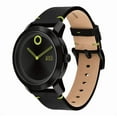 thumbnail image 2 of Movado 3601060 Trend Impulse Black Dial Black Leather Band Men's Watch, 2 of 4