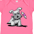 thumbnail image 4 of Inktastic Schnauzer with Heart Boys or Girls Baby Bodysuit, 4 of 5