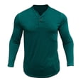 thumbnail image 2 of RXIRUCGD Mode Décontractée pour Hommes Pull-Over Couleur Unie Manches Longues Col Rond, Vert, Taille : 2TG, 2 of 6