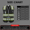 thumbnail image 6 of IXCE Upgraded Safety Vest,with More Wear-resistant、Breathable Fabric,Saturated Fluorescence for Higher Visibility,with Pockets,Suitable for Emergency Situations,Construction and Other Situations, 6 of 7