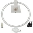 thumbnail image 3 of Vienna Towel Ring, Satin Nickel by Stone Harbor Hardware, 3 of 4