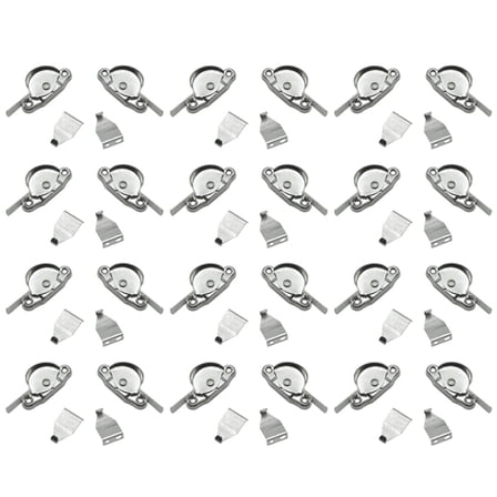 LEORX Home Security Lock Crescent Lock Stainless Steel 12 Sets