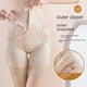 thumbnail image 3 of Pantalones de cintura alta con cremallera y cintura fina de encaje para levantar la cadera, pantalones moldeadores de cuerpo fuerte de verano, 3 of 6