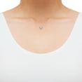 thumbnail image 2 of Triss Jewelry 1/4 Carat Diamond Solitaire Heart Pendant in 10K Gold, 2 of 2