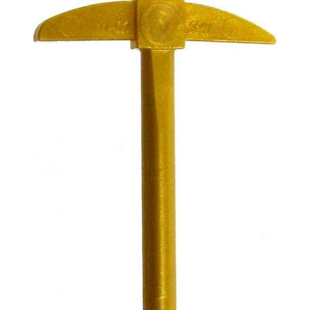 LEGO Ninjago Minifigure Parts Golden Pickaxe Loose Weapon [Loose]