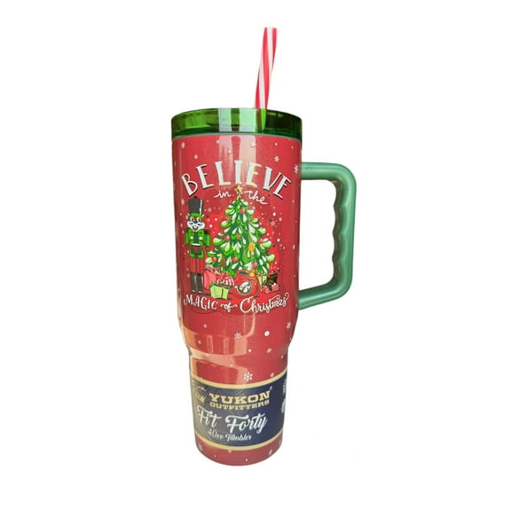 Buc-ee's Christmas Tumbler 2024 40 oz by Yukon Outfitters Believe