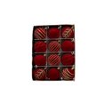 thumbnail image 3 of Boules de Noël Rouges Floquées Boules Peintes Décoration de Sapin de Noël Boules Suspendues 12 Pcs 6cm Boules en Feutre de Noël, 3 of 3