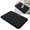 Black, variant on Coral Velvet Floor Mats with High Density Sponge Core Offering Superior Bathroom Anti and Quick Drying Comfort, Carpet