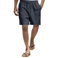thumbnail image 3 of Men’s Cotton Casual Shorts Straight Leg Breathable Comfortable Summer Home Bottoms, 3 of 6
