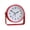 Red, variant on Guodhu Small Silent Non-Ticking Analog Desk Clock with Adjustable Stand, Clear Display Table Clock for Bedroom Office Bedside, Compact Metal Home Decor(Blue)
