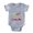 Heather Grey, variant on CafePress - Someone In Colorado Loves M - Cute Infant Baby Football Bodysuit