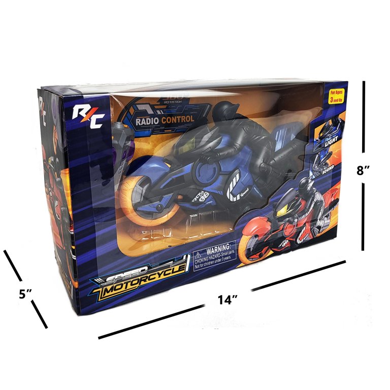 ホビーラジコン MOTO RACING RADIO CONTROL 2.4GHZ 1:10 Scale RC Motorcycle 4 Channels High Speed Racing