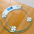 thumbnail image 2 of Weight electronic scale Round fat loss scale Household scale Dormitory electronic scale Body fat scale Smart battery glass scale, 2 of 5