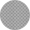 thumbnail image 1 of Ahgly Company Machine Washable Indoor Round Transitional Gray Area Rugs, 8' Round, 1 of 7