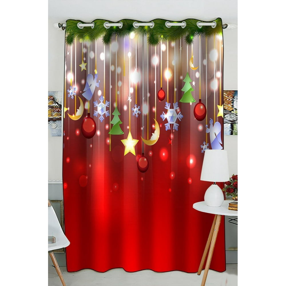 Christmas Curtain 
