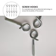thumbnail image 6 of CTIRCHIU 10Pcs Safety Screw Hooks Stainless Steel Ceiling Hooks for Home Hanging Plants Towels Lamps, 6 of 8