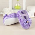 thumbnail image 5 of Zshosam Infant First Walking Shoes Baby Sock Shoes Toddler Walking Shoes Infant Non-Slip Slippers Soft Rubber Sole Sneakers for Baby Boys Girls Size 4,(Purple Infant 4), 5 of 9