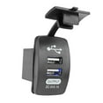 thumbnail image 3 of EIMELI  Car Steering Wheel Desk Tray Laptop Tablet Cup Support Stand Portable Auto Work Table  Gray, 3 of 10