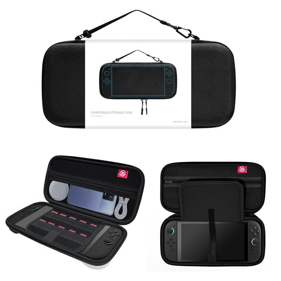 Uberwith Carrying Case Compatible with Switch 2, Protective Portable Travel Hard Case with Pockets for Cassettes