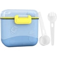 thumbnail image 1 of Dispensador de leche para bebés EACHPT, caja de dosificación de leche en polvo One Touch de 480 ml, caja de leche en polvo para bebés, con tapa de silicona sellada, barra niveladora y cuchara brillar Electrónica, 1 of 5