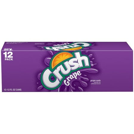 Crush Grape Soda, 12 oz, 12 pk