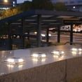 thumbnail image 2 of Transemion LED Step Lights Soft And Bright Light Energy Saving With Strong Bearing Capacity warm light 4pcs, 2 of 6