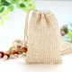 thumbnail image 4 of Bolsa de jabón, bolsa de ahorro de jabón de sisal natural, bolsa de red de malla, soporte para jabón exfoliante y secante sin plástico para ducha, 5 uds., 4 of 5
