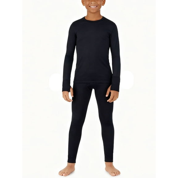 EALLCO Boys Thermal Underwear Soft Comfortable Thermal
