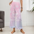 thumbnail image 2 of Hello Kitty Women Pajama Pants Comfy Pj Bottoms Soft Printed Lounge Pant with Pockets, 2 of 7