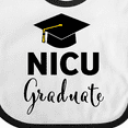 thumbnail image 4 of Inktastic Nicu Graduate-graduation Hat Boys or Girls Baby Bib, 4 of 4