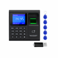 thumbnail image 1 of Polarstone Machine de Présence avec Empreinte Digitale, Mot de Passe, Horloge pour Employé avec Scan de Doigt, RFID et Épingle, 1 of 5