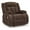 Brown, variant on Bowery Hill Contemporary Polyester Brown Finish Power Recliner