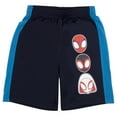 thumbnail image 3 of Marvel Spidey and His Amazing Friends 3 Piece Boys Short Set Spider-Man Shirt Tank Top and Shorts Set Spiderman 3 Pack (Size 3T-8), 3 of 12
