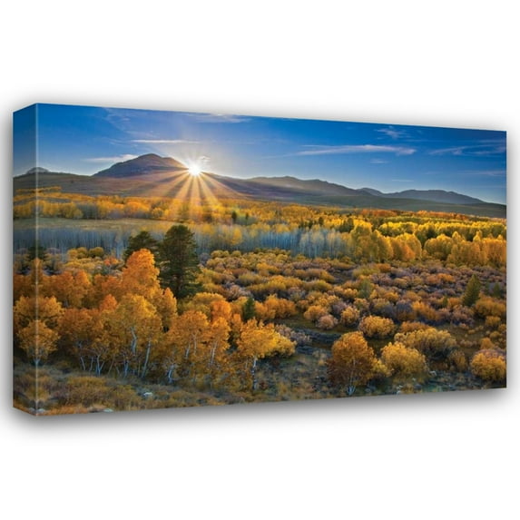 Mark Geistweite 18x13 Gallery Wrapped Canvas Wall Art Titled - Eastern Sierra II