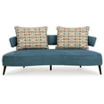 thumbnail image 3 of Signature Design by Ashley Contemporary Hollyann RTA Sofa Chenille Blue, 3 of 9