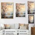thumbnail image 4 of Designart "Bold Sunrise magic Renewal II" Floral Floater Framed Canvas Print, 4 of 7