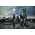 thumbnail image 1 of Cat Woman - Canvas OR Print Wall Art, 1 of 1