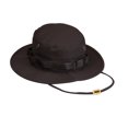 thumbnail image 1 of Rothco 100% Cotton Rip-Stop Boonie Hat - Black, 7 1/4, 1 of 2