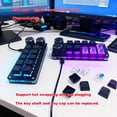 thumbnail image 3 of A Compact And Sturdy Mechanical Keyboard Featuring a 10-Key And 12-Key Layout with 2 Knobs, Designed for Portability And Minimal Desktop Footprint, 3 of 12