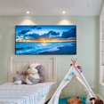 thumbnail image 2 of Wdftyju Amanecer en el mar 5D DIY Diamante Pintura Full Round Drill Bordado Lienzo Artes Wdftyju 3pz9uq5zl6bd5ub7, 2 of 9