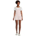 thumbnail image 2 of No Boundaries Juniors Relaxed Boyfriend Shortalls, Sizes XS-XXXL, 2 of 5
