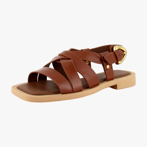 Aerosoles St.Clair Women's Sandals Ginger Bread Leather Size 7.5 M