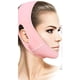thumbnail image 1 of 1 pieza de mascarilla adelgazante reutilizable para eliminar la papada, lifting facial en forma de V, color rosa RUIOIU, 1 of 5