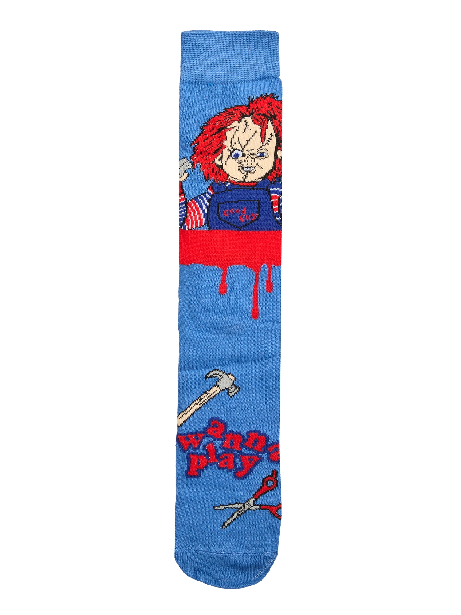 Chucky Men's Crew Socks, 3-Pack