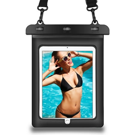 Premium Waterproof Interlocking Seal Carrying Case for Apple iPad Pro / iPad Air 2 / iPad 4th Generation with Included Lanyard (Best Waterproof Ipad Air Case)