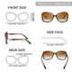 thumbnail image 5 of Gafas de Sol FEISEDY B2760 Polarizadas con Protección UV400 para Mujer, 5 of 8