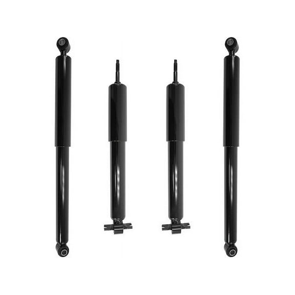 Front and Rear Shock Absorber Kit - Compatible with 2007 GMC Sierra 1500 Classic RWD